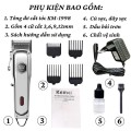 Tông đơ cắt tóc Kemei 1998 lưỡi sắc bén, pin bền, động cơ mạnh mẽ, chuyên nghiệp BA1659