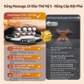 [Phiên bản cao cấp] Máy massage cổ vai gáy VTT Đức 16 đầu tác động sâu giảm đau hiệu quả BA1662
