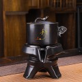 Bộ ấm chén pha trà cối xay gốm sứ cao cấp N315, Chữ Hán