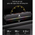 Loa máy tính gaming để bàn JK-1119 bass cực đỉnh, đèn đổi màu RGB hiện đại BA1672, Màu trắng