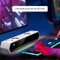 Loa máy tính gaming để bàn JK-1119 bass cực đỉnh, đèn đổi màu RGB hiện đại BA1672, Màu trắng