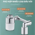 Đầu lọc nước tại vòi xoay 3 chiều tăng áp mạnh mẽ BA1677