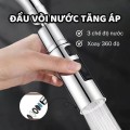 Đầu vòi nước tăng áp chống văng nước xoay linh hoạt BA1679