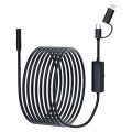 Camera nội soi cho iphone, điện thoại android Type-C và Lightning 8mm IP68 chất lượng cao BA1645, Dây mềm