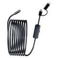 Camera nội soi cho iphone, điện thoại android Type-C và Lightning 8mm IP68 chất lượng cao BA1645, Dây mềm