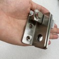 Chốt khóa cài cửa inox, chốt cửa an toàn gạt trái gạt phải kèm ốc vít BA1648, Chốt cài bên trái