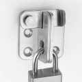 Chốt khóa cài cửa inox, chốt cửa an toàn gạt trái gạt phải kèm ốc vít BA1648, Chốt cài bên trái
