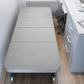 Giường xếp, giường gấp giường ngủ trưa văn phòng gấp gọn có bánh xe BA1651, KT 190cm x 80 cm x 30cm