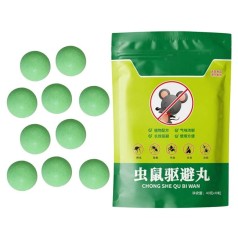 Gói 10 viên 400gram băng phiến xua đuổi chuột hiệu quả BA1652