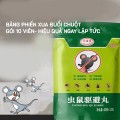 Gói 10 viên 400gram băng phiến xua đuổi chuột hiệu quả BA1652