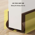 Ron PVC chặn khe cửa đa năng dài 93cm chống côn trùng BA1653, Màu nâu