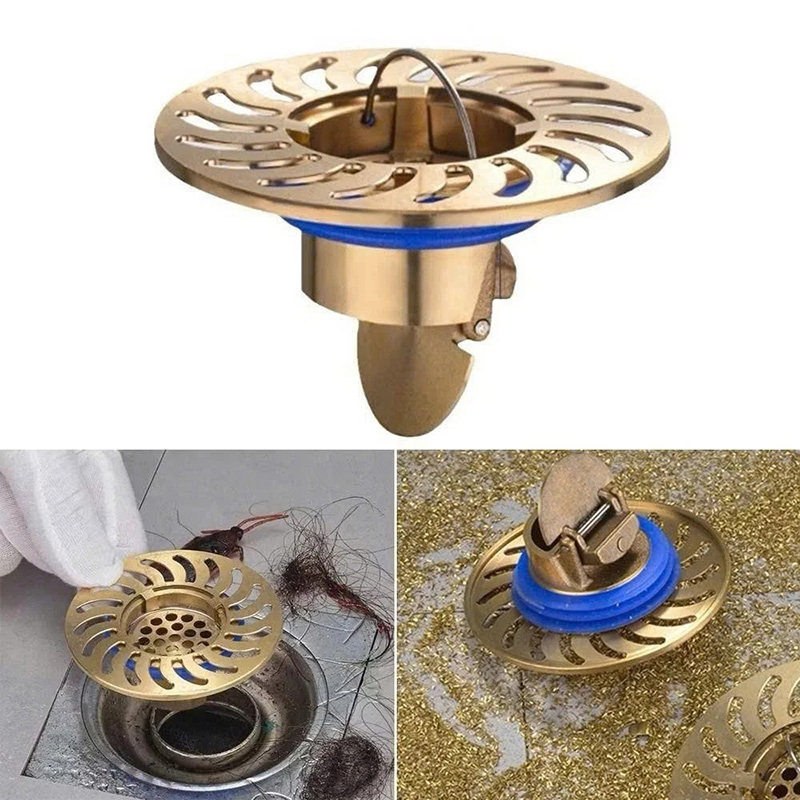 Nắp đậy cống thoát nước sàn nhà tắm cỡ lớn kèm lọc rác BA1654