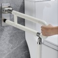 Thanh vịn nhà vệ sinh gấp gọn chống trượt an toàn cho người già BA1703, Trắng 60cm