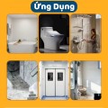 Thanh vịn nhà vệ sinh gấp gọn chống trượt an toàn cho người già BA1703, Trắng 60cm