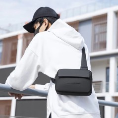 Túi đeo chéo vai mini dành cho nam, chất liệu chống thấm nước BA1697