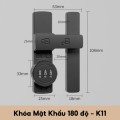 Ổ khóa an toàn, hợp kim đặc đúc nguyên khối cao cấp, chống gỉ, chống cắt phá, chịu lực cao BA1704