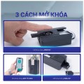 Ổ khóa vân tay thông minh CONVETEKCV-S150 mở vân tay bằng app, chống cắt BA1695