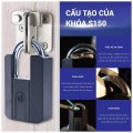 Ổ khóa vân tay thông minh CONVETEKCV-S150 mở vân tay bằng app, chống cắt BA1695