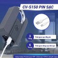 Ổ khóa vân tay thông minh CONVETEKCV-S150 mở vân tay bằng app, chống cắt BA1695