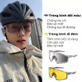 Kính đổi màu, kính đi đêm chống bụi bảo vệ mắt, chống tia UV, giảm chói BA1689, Kính đổi màu