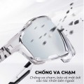 Kính đổi màu, kính đi đêm chống bụi bảo vệ mắt, chống tia UV, giảm chói BA1689, Kính đổi màu