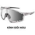 Kính đổi màu, kính đi đêm chống bụi bảo vệ mắt, chống tia UV, giảm chói BA1689, Kính đổi màu
