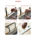 Thanh chắn giường chống ngã cho người già và trẻ nhỏ cao cấp BA1708, Thép không gỉ 4