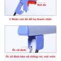 Thanh chắn giường chống ngã cho người già và trẻ nhỏ cao cấp BA1708, Thép không gỉ 4