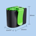 Quạt mini đeo thắt lưng siêu mát F17 động cơ không chổi than, pin 15000mAh BA1721