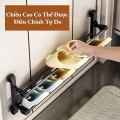 Kệ để giày dép gắn tường đa năng, không cần đục lỗ gấp gọn BA1712