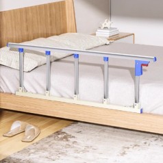 Thanh chắn giường chống ngã cho người già và trẻ nhỏ cao cấp BA1708, Thép không gỉ 4
