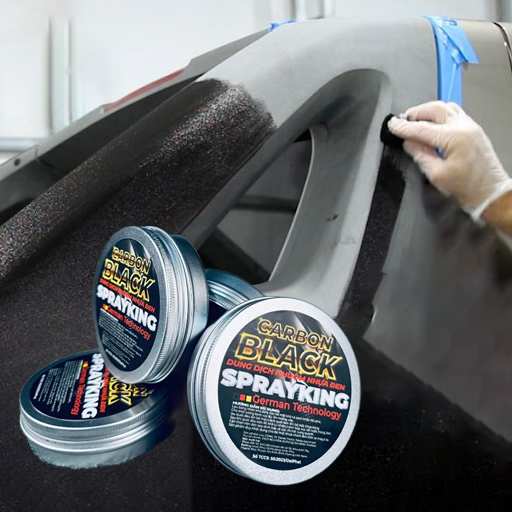 Gel phục hồi nhựa nhám, nhuộm nhựa đen Sprayking Carbon Black 130g BA1584