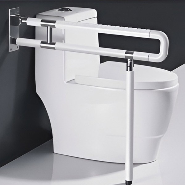 Thanh vịn nhà vệ sinh gấp gọn chống trượt an toàn cho người già BA1703