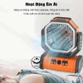 Quạt tích điện F6 pin 20000mah siêu khỏe thiết kế nhỏ gọn BA1729