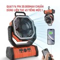 Quạt tích điện F6 pin 20000mah siêu khỏe thiết kế nhỏ gọn BA1729