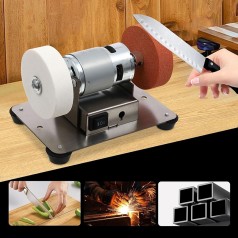 Máy mài đá 2 đầu đa năng dùng điện 220V BA1763, Máy mài