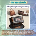 Combo 3 túi khăn ướt lau nội thất ô tô, vệ sinh đồ da, giày, túi BA1756