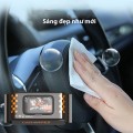 Combo 3 túi khăn ướt lau nội thất ô tô, vệ sinh đồ da, giày, túi BA1756