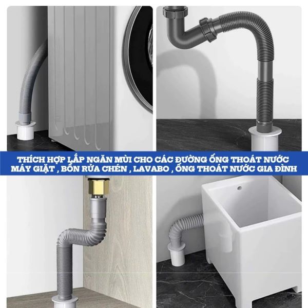Nút silicon bịt lỗ thoát nước chặn cống một chiều BA1750