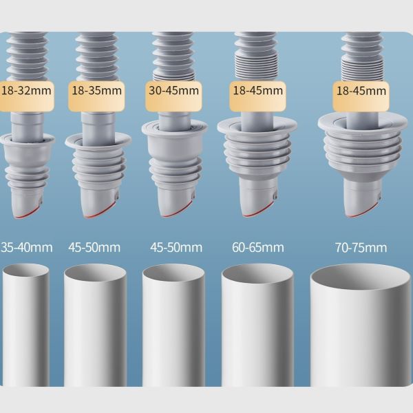 Nút silicon bịt lỗ thoát nước chặn cống một chiều BA1750