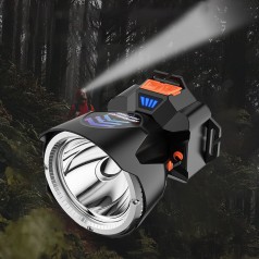 Đèn pin đội đầu 4000mAh đèn Led siêu sáng cao cấp, tiện lợi BA1658