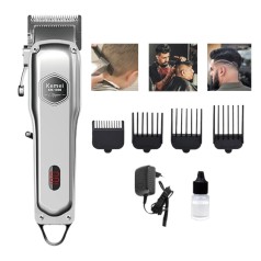 Tông đơ cắt tóc Kemei 1998 lưỡi sắc bén, pin bền, động cơ mạnh mẽ, chuyên nghiệp BA1659