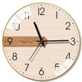 Đồng hồ treo tường phong cách châu âu sang trọng, công nghệ 5D 30x30cm BA1684, Mẫu 4