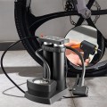Bơm xe máy xe, đạp ống đôi có đồng hồ đo áp suất chuyên dụng BA1619