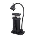 Bơm xe máy xe, đạp ống đôi có đồng hồ đo áp suất chuyên dụng BA1619
