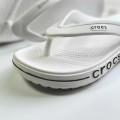 Dép crosc xỏ ngón cao cấp nam nữ siêu nhẹ, chống nước tốt BA1598, Màu trắng - Size 39