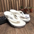 Dép crosc xỏ ngón cao cấp nam nữ siêu nhẹ, chống nước tốt BA1598, Màu trắng - Size 39