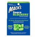 Hộp 12 đôi nút bịt tai chống ồn Macks Snore Blockers