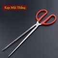 Kẹp bắt lươn rắn, hải sản, cua ghẹ, tôm hùm chuyên dụng S207, Loại mũi thẳng (52cm)