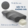 Gối ngủ cao su non Ema thiết kế chống đau cổ vai gáy BA1808, TX11 Không gel